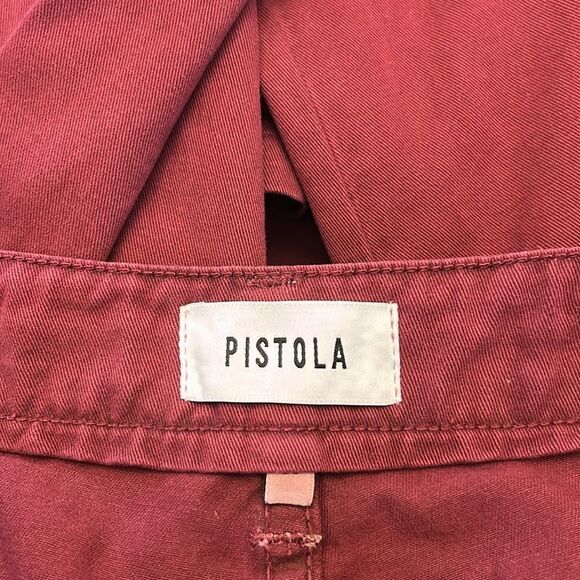 Pistola merlot colored button fly pocketed pants Size 30 New - Picture 9 of 11